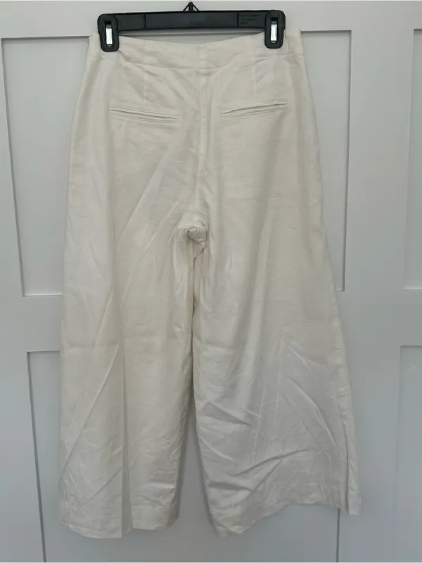 Ann Taylor Sailor Cropped Wide Leg Pants - Image 3