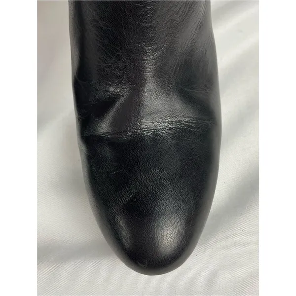 Cole Haan 'Air Cara' Boots High Heel Leather Tall Knee High Black Boot Sz 8.5 - Image 7
