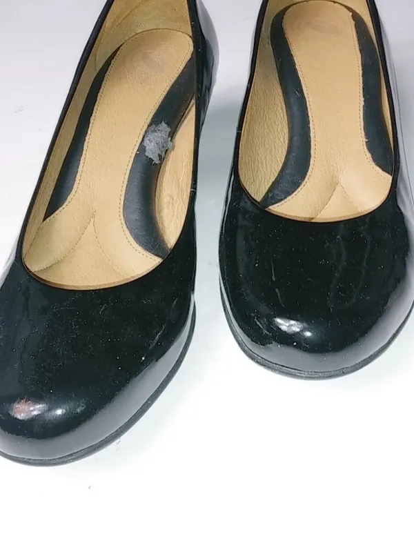 Nurture 8.5 Black Patent Leather Comfort Shoes Funeral - Image 9