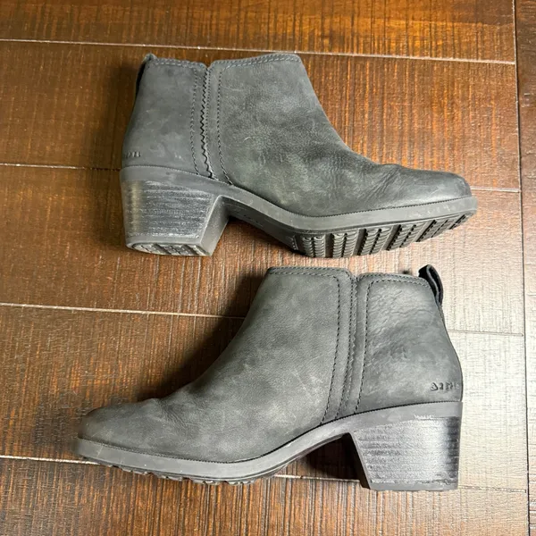 Teva Anaya Ankle Black Leather Waterproof Chelsea Booties Womens 8 1120153 - Image 6
