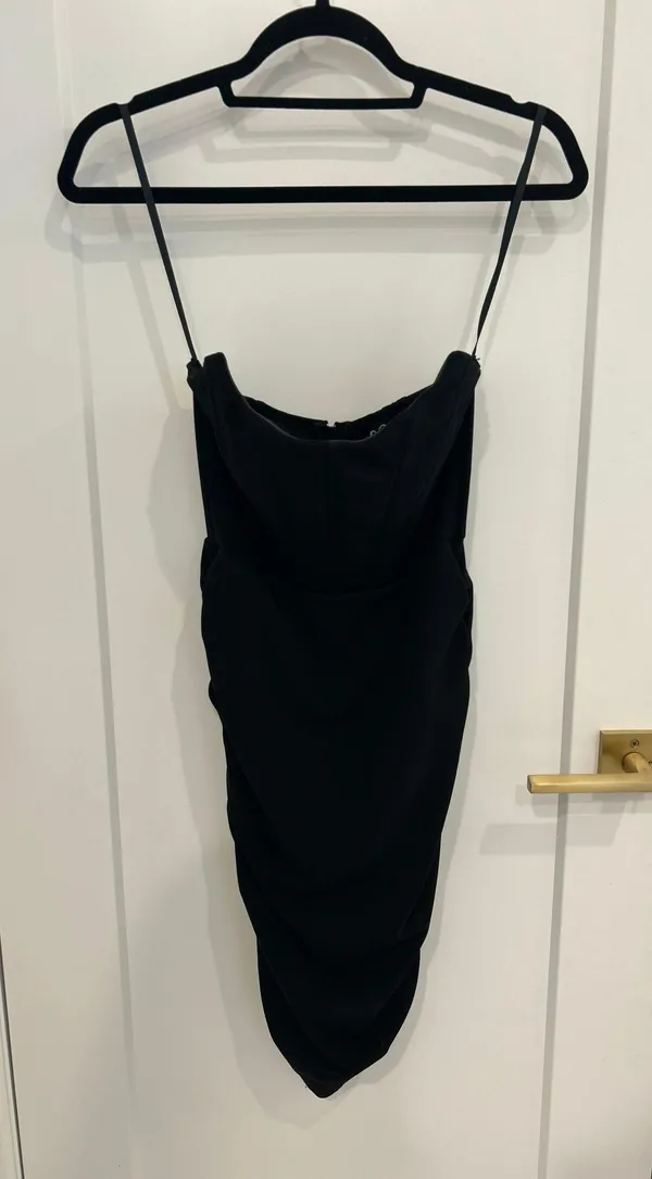 Windsor Mini Black Dress - Image 2