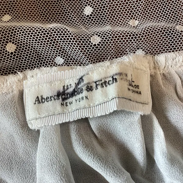 Abercrombie & Fitch Women Semi Sheer Blouse - Image 6