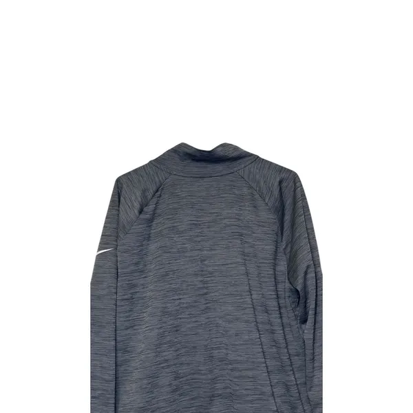 Nike Women‎ Top Pacer 1/2 Zip Long Sleeve Boxy Crop Gray Large - Image 11