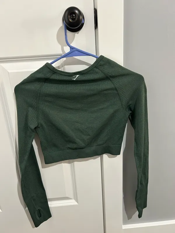 Gymshark Top Crop Long Sleeve - Image 3