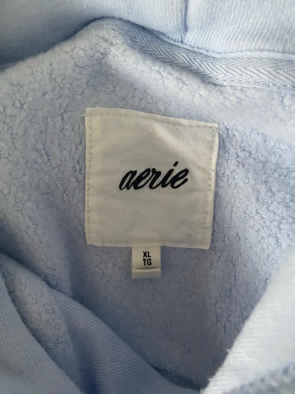 Aerie Patchwork Hoodie - Image 3