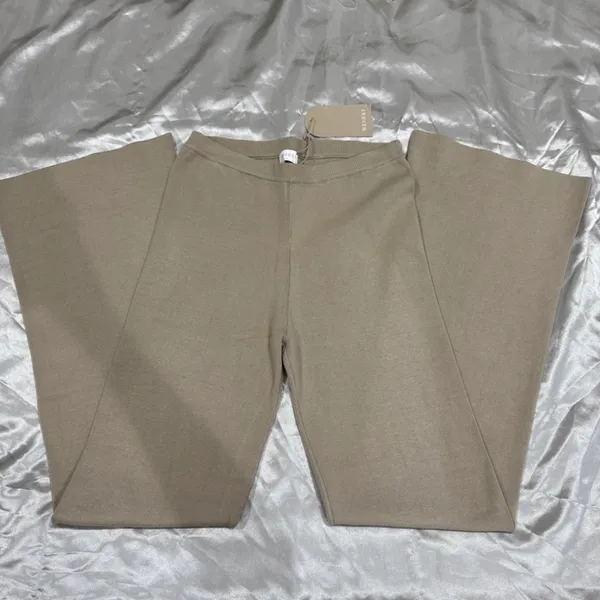 Meshki Knit Pants Quiet Luxury Elevated Chic Minimalist Tailored Scandi - Image 4
