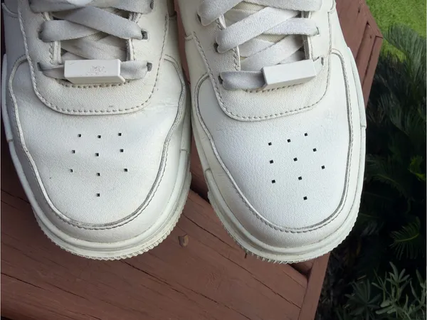 Nike Air Force 1 Pixel SE White Leopard Animal Print Sneakers Women’s 8.5 - Image 9