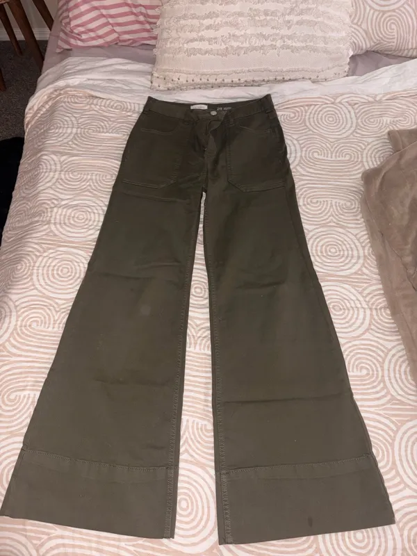 Anthropologie Rylan Relaxed High-Rise Flare Pants - Pilcro - Image 4