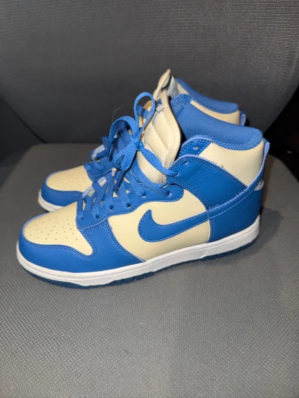 Nike Women's Size 8 Dunk High NN Khaki/Star Blue - Image 7