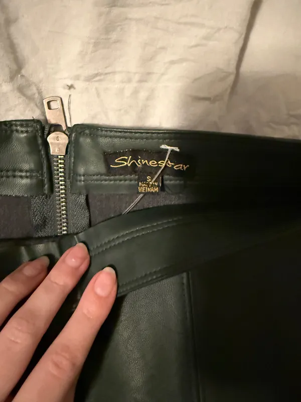 Shinestar Leather Skirt - Image 3