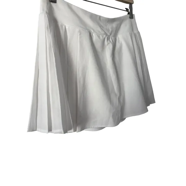Lululemon Side-Pleat High-Rise Tennis Skirt White Size 8 NWT - Image 7
