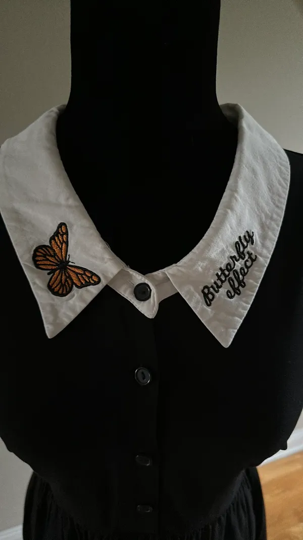 Dangerfield Butterfly Effect Dress Black Size 8 - Image 6