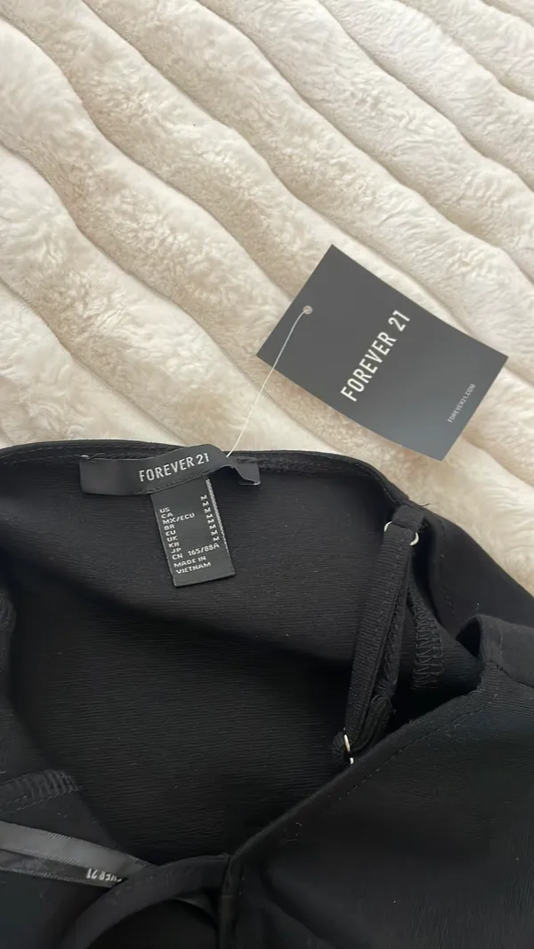 Forever 21 Knit Black Bodysuit - Image 3
