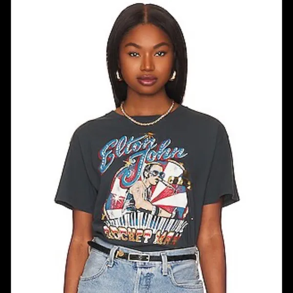 Elton John Rocket Man Boyfriend Tee DAYDREAMER - Image 10