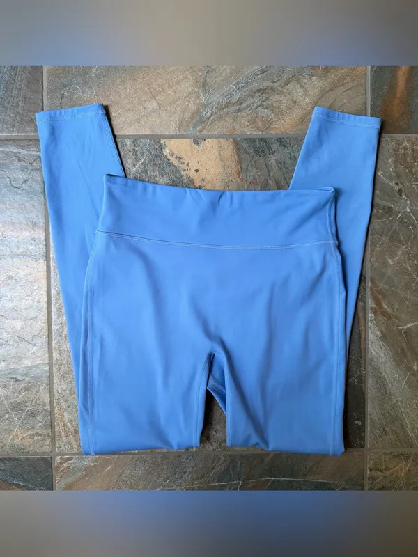 Fabletics Motion365 High Waisted Leggings Periwinkle Blue Women's Size Large L - Image 11