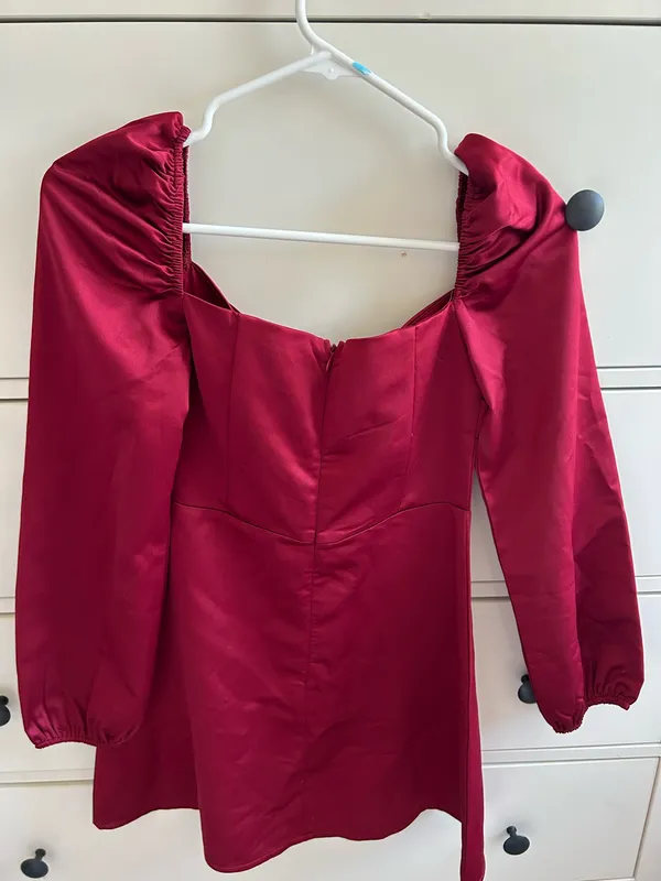 Wine Princess Polly Mini Dress - Image 2