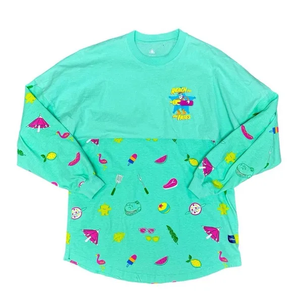 Disney Parks Toy Story Summer Splash Long Sleeve Spirit Jersey Blue Small S - Image 6
