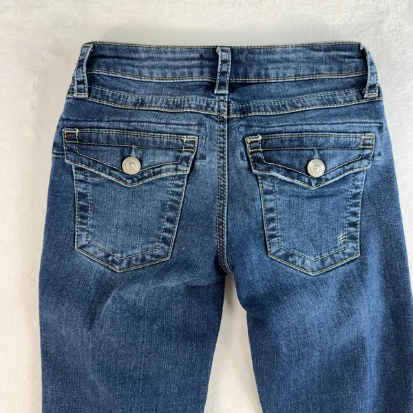 Silver Jeans Co Sz 25 Tuesday Slim Boot‎ Cut Low Rise Medium Wash Denim Stretch - Image 11
