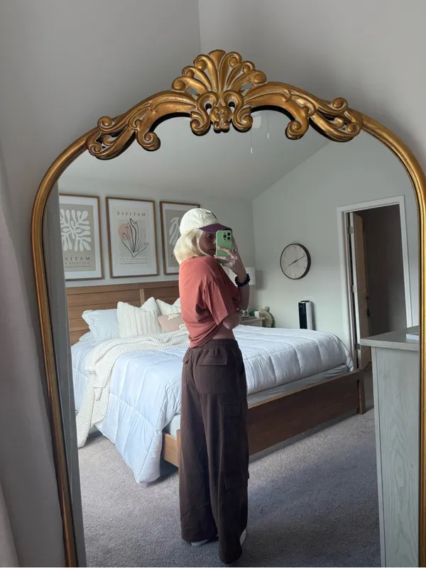 Cargo Straight Leg Sweatpants Green - Image 3