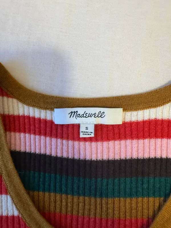 Madewell Striped Tank Top - Image 5