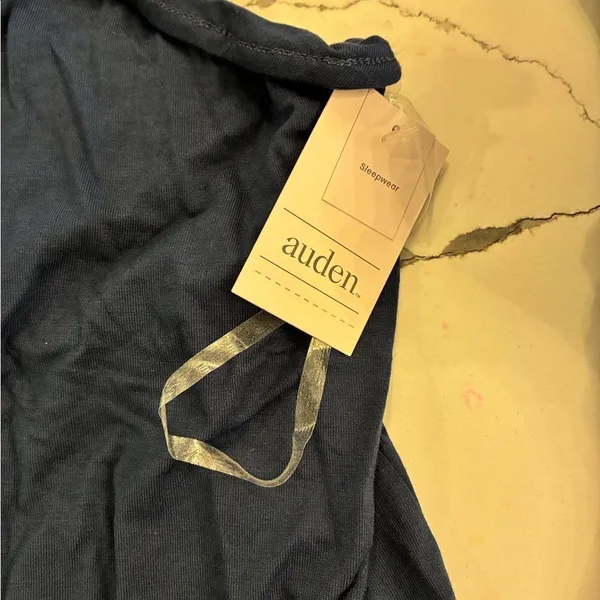 Auden Women's Deep Blue Pajama Set Size L - Image 4
