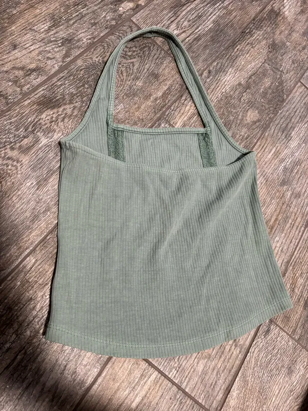 American Eagle Ripped Halter Top - Image 5
