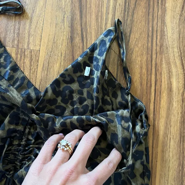 Vintage cheetah dress - Image 3