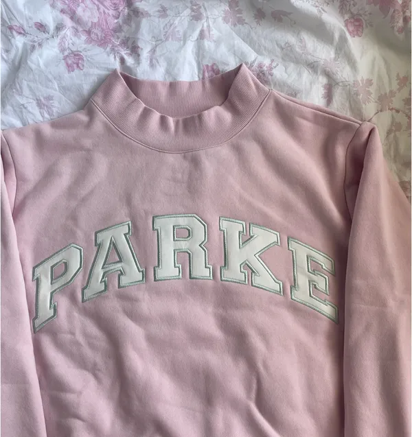 BRAND NEW Authentic Parke Varsity Mockneck Sprinkle Fleece Birthday Collection Size L/XL - Image 2