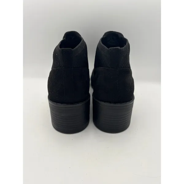 Women’s LifeStride Size 10 Black Suede Ankle Boots - Image 4