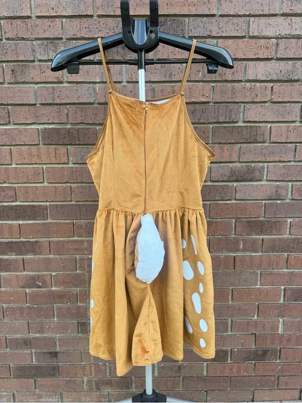 Fun Costumes Women's Dazzling Deer Costume Dress Brown Fawn Small New Halloween - Image 4
