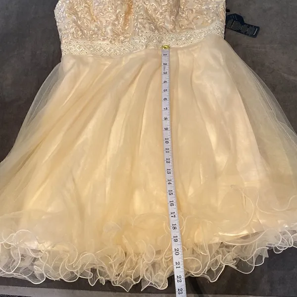 Women’s Sleeveless Short Prom Party Dress Size 14 NWT *READ DESCRIPTION - Image 9