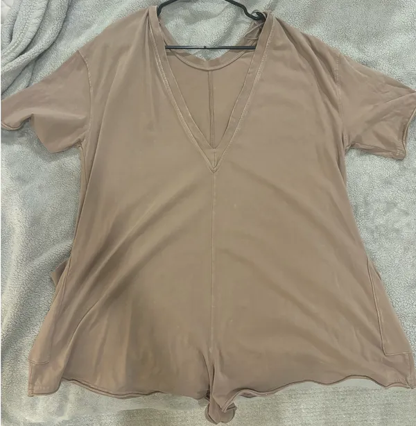 Free People Movement T shirt romper - Image 3
