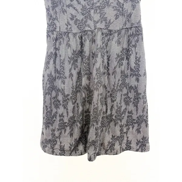 Anthropologie Lilka Ettie Jacquard Chemise Mini Dress Small Black Whimsigoth - Image 10