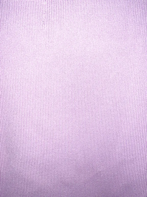 Super Down midi lavender purple ribbed tank top fitted bodycon summer dress - Image 9