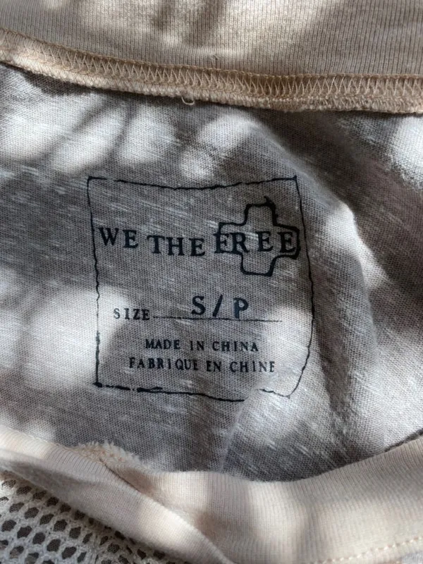 Free People We The Free Top Size Small - Image 3