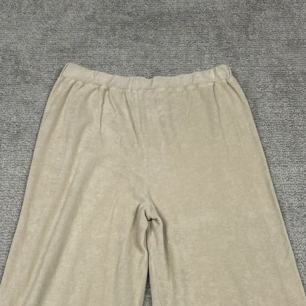 The Simple Folk Pants Women 14 Organic Cotton Boho Wide Leg Beige Sustainable - Image 6