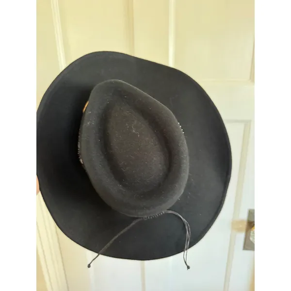 Nikki Beach black wool Maren hat‎ - Image 8