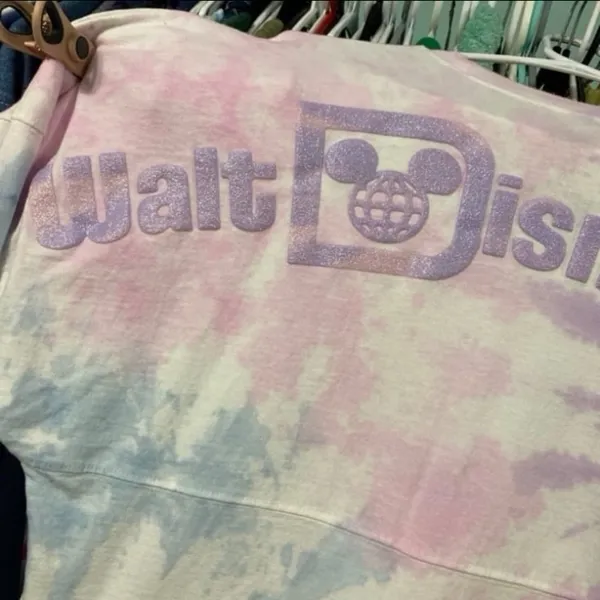 Disney parks pastel tie dye Spirit Jersey M - Image 3