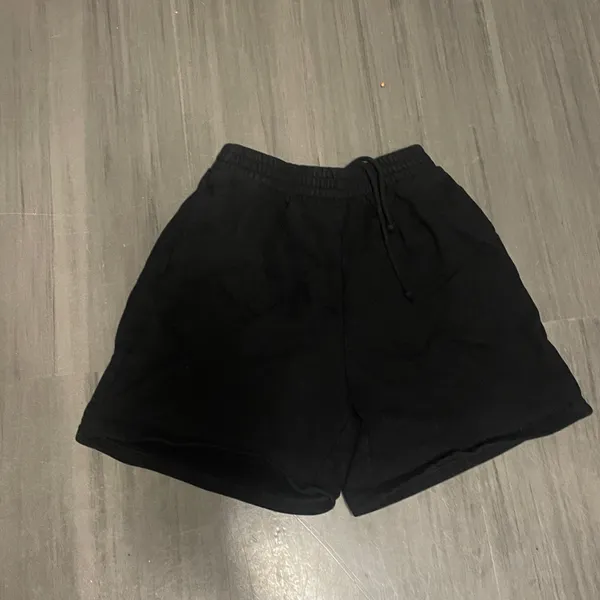 SKIMS Black Lounge Shorts - Image 2