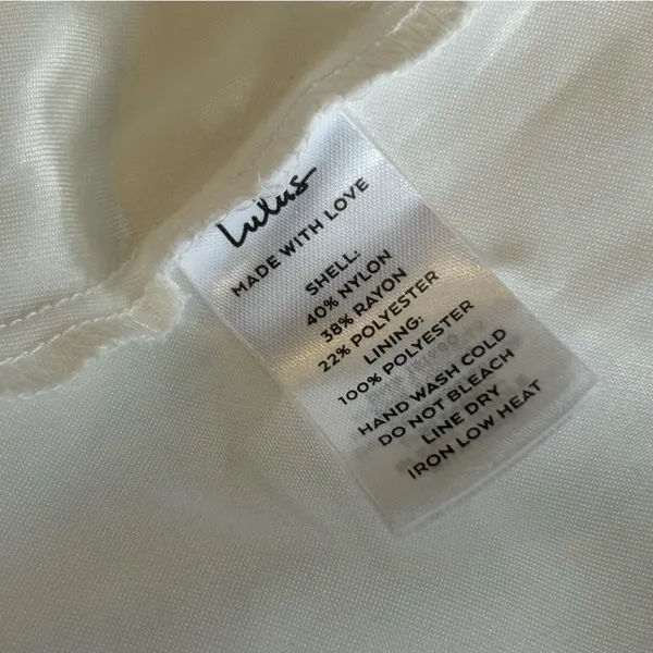 Lulus White‎ Flower Dot Strapless Super Mini Dress Size Small - Image 6