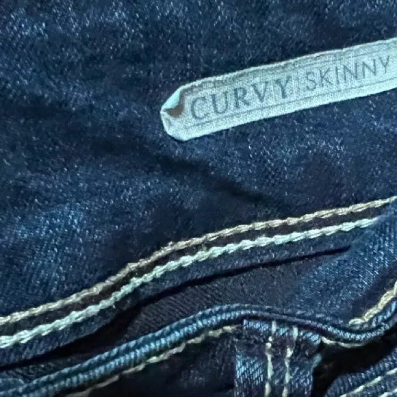 ANGELS Curvy Skinny 5‎ Pockets Jeans size 12 - Image 3
