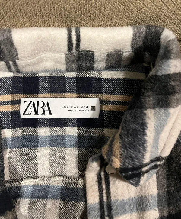 ZARA plaid shacket - Image 2