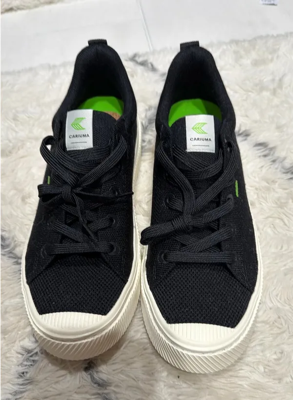 Cariuma IBI low knit Black Size 9.5 - Image 3