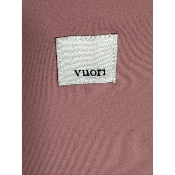 Vuori Color Block Studio Leggings Dusty Rose High-Rise Leggings Size XS - Image 8