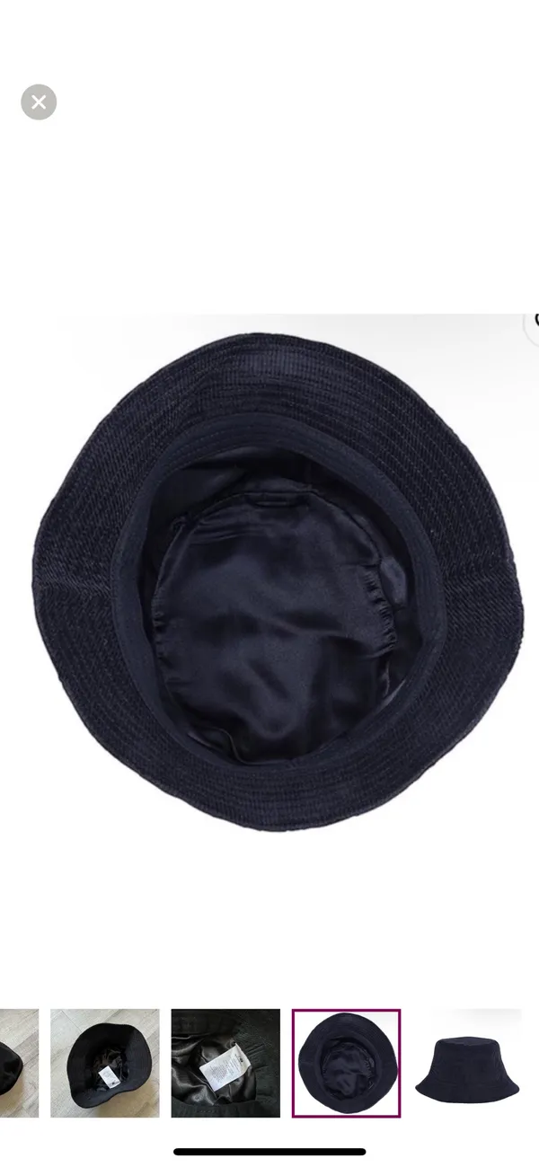 New balance black cotton bucket hat - Image 6