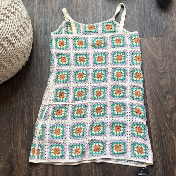 Storets Beverly Crochet Mini Dress - Image 5