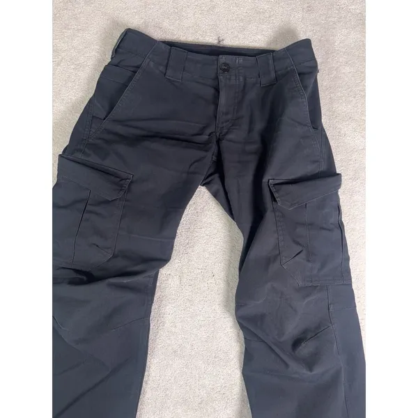Under Armour Storm Pants Women's 6 Navy Ripstop Cargo Tactical Patrol Utility * - Image 4