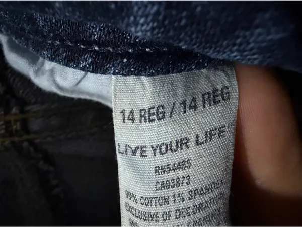 American Eagle Artist Women's Blue Denim Bootcut Jeans Size XL - Image 9