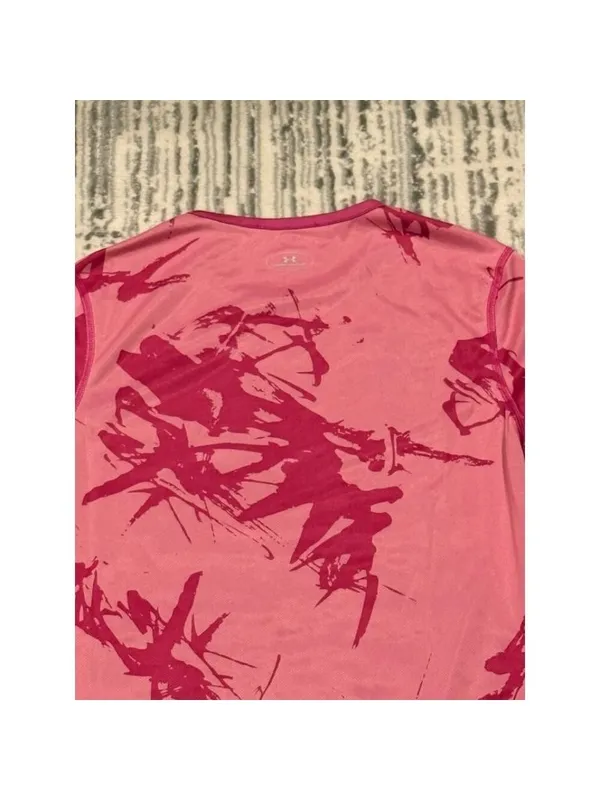 NEW Under Armour women's small pink reversible All-Season Gear top MSRP $70 - Image 3