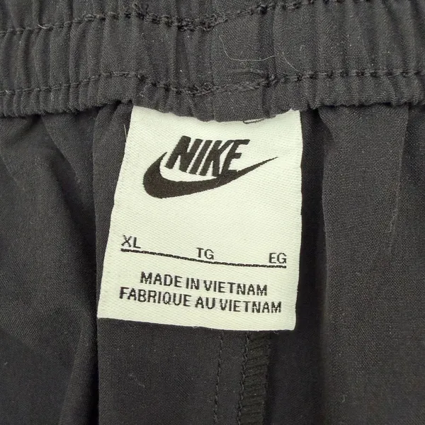 Nike Black Swoosh Woven Parachute Joggers Sz XL - Image 3